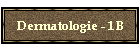Dermatologie - 1B